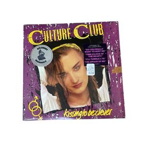Culture Club -‎ Kissing to Be Clever LP Album 1982 Epic Records VG+
